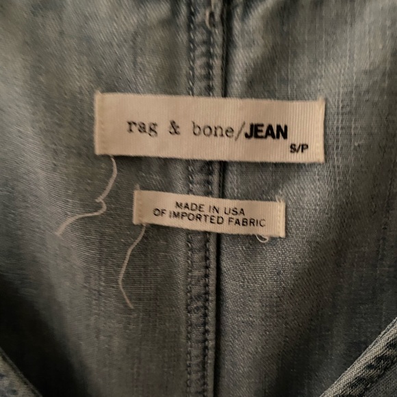 Rag and Bone denim tank top size small - Picture 4 of 4